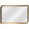 Kenroy Home Swoop Painted Brass 24" X 36" Wall Mirror 1 Kenroy Home Swoop Painted Brass 24" X 36" Wall Mirror -Kenroy Store kenroy home swoop painted brass 24 inch x 36 inch wall mirror 62f30