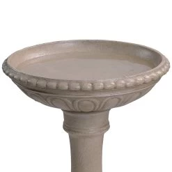Kenroy Home Tucson 21" High Sandstone Outdoor Bird Bath -Kenroy Store kenroy home tucson 21 inch high sandstone outdoor bird bath 902h0views1