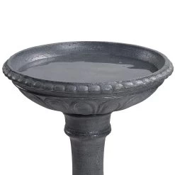 Kenroy Home Tucson 21" High Zinc Outdoor Bird Bath -Kenroy Store kenroy home tucson 21 inch high zinc outdoor bird bath 904h0views1