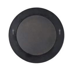 Lagoon Painted Wood W/ Natural Rattan 34" Round Wall Mirror -Kenroy Store lagoon painted wood w natural rattan 34 inch round wall mirror 83r23views2