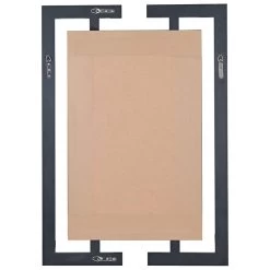 Mikoto Gloss Black 29" X 41" Wall Mirror -Kenroy Store mikoto gloss black 29 inch x 41 inch wall mirror t5012views2