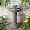 Nymph 25 1/2" High Weathered Stone Patio Bubbler Fountain 1 Nymph 25 1/2" High Weathered Stone Patio Bubbler Fountain -Kenroy Store nymph 25 and one half inch high weathered stone patio bubbler fountain 78f08cropped