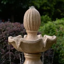 Plantation 62"H Sandstone 3-Tier Outdoor LED Floor Fountain 13 Plantation 62"H Sandstone 3-Tier Outdoor LED Floor Fountain -Kenroy Store plantation 62 inchh sandstone 3 tier outdoor led floor fountain 857h0views4