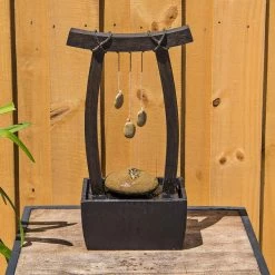 Reflection 21 1/2" High Wood Grain Indoor Table Fountain -Kenroy Store reflection 21 and one half inch high wood grain indoor table fountain 66h75views2