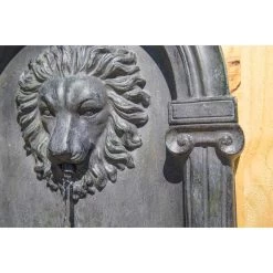 Royal Lion 35" High Zinc Outdoor Wall Fountain With Light 12 Royal Lion 35" High Zinc Outdoor Wall Fountain With Light -Kenroy Store royal lion 35 inch high zinc outdoor wall fountain with light 66h70views3