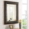 Searil Painted Wood And Rattan 30" X 40" Wall Mirror -Kenroy Store searil painted wood and rattan 30 inch x 40 inch wall mirror 83r24cropped