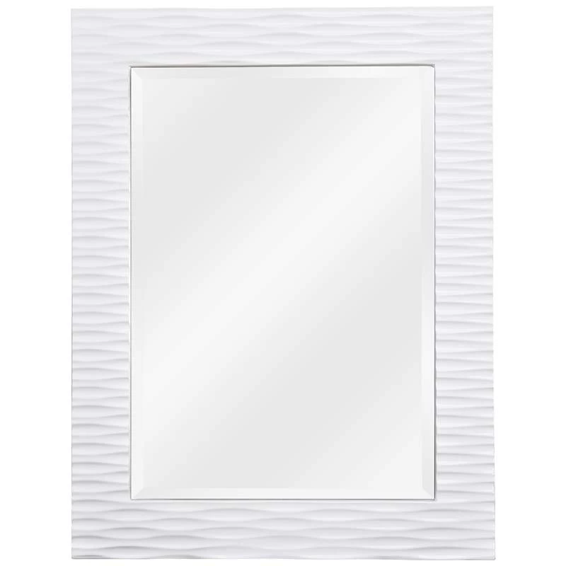 Tranquility White 30" X 39" Rectangular Wall Mirror 4 Tranquility White 30" X 39" Rectangular Wall Mirror - Image 2