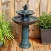 Vogel 27 1/4" High Teal Blue Ceramic Bird Garden Fountain 1 Vogel 27 1/4" High Teal Blue Ceramic Bird Garden Fountain -Kenroy Store vogel 27 and one quarter inch high teal blue ceramic bird garden fountain 78f10cropped